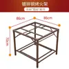 Nova mesa dobrável para fogueira de aço galvanizado mesa quadrada multifuncional para aquecimento lazer estudo mesa quadrada secagem de roupas