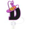 Nueva Serie de Letras de Halloween Tapas para Popote stanley Tapas para Popote Personalizadas Pegamento Suave Decorativas para Popote 10mm