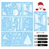 Novos Adesivos de Parede de Natal Bola Pendurada Igloo Adesivos de Janela de PVC Decoração de Janela Adesivos Eletrostáticos Adesivos de Vidro Personalização