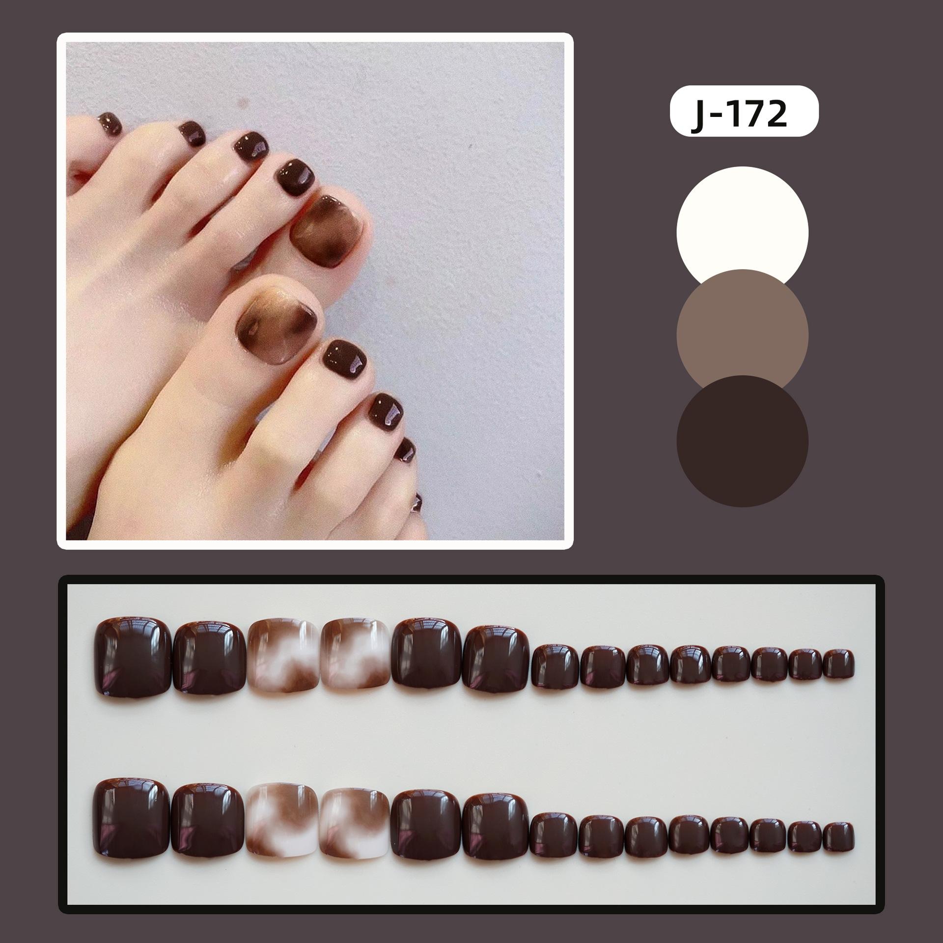 脚J-172巧咖晕染2