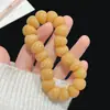 Pulsera Bodhi de Semilla de Ajo Fresca y Sencilla, Bucle Único para Hombres y Mujeres, Pulsera de Juego Suave de Disco para Enrollar en el Dedo, Joyería de Cuentas de Oración Budista al por Mayor