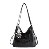 2026 Nova Moda Casual Estilosa Simples Personalidade Design Bolsa Tote Feminina Tendência Grande Capacidade Mochila para o Dia a Dia
