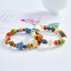 Nova Pulseira Cerâmica Estilo Étnico Chinoiserie para Mulheres, Pulseira Chinoiserie, Nova Pulseira de Contas de Verão para Mulheres, Barraca de Venda Universal