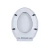 Suministro de Funda Universal de Plástico para Asiento de Inodoro con Forma de O para el Hogar, Tipo Engrosado de Cierre Lento para Inodoros de Estilo Antiguo, Funda para Asiento de Inodoro de Baño