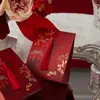 2025 Nueva Caja de Dulces de Boda de Flores de Glicina de Gama Alta Bolsa de Empaque de Caja Vacía para Recuerdos de Boda
