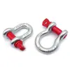 Grillete Forjado Estilo Americano Herramienta de Elevación en Forma de U para Fijación de Remolque Grillete de Remolque Accesorios de Anillo de Resorte Específicos para Rescate