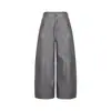26203 Estilo Old Money Retro Unisex Moderno Diseño Desestructurado Pantalones de Hombre Sueltos de Pierna Ancha Caídos