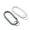 Aleación de Aluminio No. 5 Hebilla de Escalada para Pista Auriculares Bluetooth Cubierta Hebilla de Gancho Ovalado de Colgado Rápido Juego Antiperdida Hebilla en stock