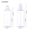 Frasco Atomizador de 30ml 50ml Niebla Fina Plástico PET Frasco de Perfume Maquillaje Viaje Alcohol Frasco Atomizador Pequeño