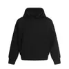 Moletom com Capuz Cor Sólida Pesado Americano High Street para Homens e Mulheres Outono e Inverno 2025 Novo Versátil Cleanfit Top de Cintura Alta