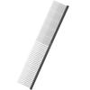 Pente de fileira Hartley para animais de estimação suprimentos para cães gatos pente garfo cabelo nó aberto pente de beleza reto arco-íris pente de fileira 19cm