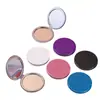 Espejo de Maquillaje Plegable Espejo de Maquillaje Portátil Niñas Lindo Simple Redondo Portátil para el Hogar Doble Uso Espejo Plegable