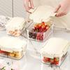 Lonchera de frutas para estudiantes, portátil, para picnic al aire libre, de grado alimenticio, mini refrigerador móvil, caja para mantener la fruta fresca