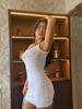 Sudeste Asiático, Faldas Cortas Europeas y Americanas, Faldas de Tirantes para Chicas Atrevidas, Vestidos Retro del Milenio, Aspecto Adelgazante que Cubre la Cadera, Vestidos Nuevos Americanos