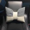Reposacabezas para Asiento de Coche un par de almohadas suministros para el interior soporte lumbar niña coche pata de gallo almohada para el cuello Universal para las Cuatro Estaciones