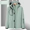 Chaqueta de invierno de comercio exterior tres en uno chaqueta desmontable otoño e invierno exterior engrosada cálida a prueba de viento impermeable traje de montañismo