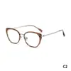 Gafas Frescas de Madera Studiomuku, Montura de Gafas Cat-Eye Ultraligera para Caras Cuadradas y Redondas, una Montura que Favorece Todas las Formas de Rostro