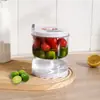 Frasco de pepinillos Separación Seco Húmedo Frasco de pepinillos Reloj de arena Frasco de pepinillos Separación de jugo Separación de alimentos Contenedor con filtro de agua