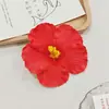 Nova Presilha de Cabelo Flor Fuso 2025 para Mulheres na Praia, Presilha Lateral Atmosférica, Presilha Lateral Bico de Pato, Adorno de Cabeça, Presilha de Cabelo Flor