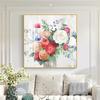 Vaso de Flores Sala de Estar Pintura Decorativa Sentido Avançado Sofá Fundo Parede Pendurada Pintura Moderna Simples Sala de Jantar Mural de Parede