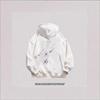 Otoño e Invierno 500g Sudadera Unisex Holgada Estilo Americano con Capucha y Forro Polar para Exterior, Holgada y Adelgazante