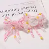 Estilo Hada de Verano Color Caramelo Borla Abalorio Lazo DIY Dulce Dopamina Aretes Accesorios para el Cabello Flor para Zapatos Accesorios