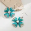 Heeming Venda Quente Transfronteiriça Brincos de Pingente Cruz de Diamante Exagerado Retrô Moda Feminina Brincos de Alta Qualidade Estilo Étnico