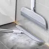 Escoba Mágica para el Hogar Rasqueta de Agua Trapeador Multifuncional Doble Uso Seco y Húmedo Baño Antiadherente Silicona Herramienta Rasqueta de Agua