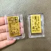 Pegatinas de Teléfono de Oro Puro Pegatinas de Teléfono de Oro de 2 mg Regalos Culturales y Creativos para Transmisiones en Vivo Pequeños Regalos para Tiendas Físicas Fuente Mayorista
