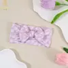 Diadema Elástica de Nylon de Nuevo Estilo Transfronteriza para Bebé, Casco Protector, Accesorios para el Cabello de Niños, Diadema con Lazo Estampado para Bebé