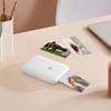 Impresora Fotográfica a Color para Uso Doméstico, Se Conecta al Teléfono Móvil por Bluetooth, Mini Impresora Fotográfica a Color de Bolsillo Portátil, Térmica