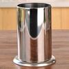 Portapalillos 304 Jaula para Palillos de Acero Inoxidable Cesta para Vajilla Cubo de Drenaje Caja para Palillos de Cocina Caja de Almacenamiento Tubo de Succión Jaula Cubo de Bambú
