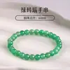 Pulsera de Cristal Natural Pulsera Wenwan Citrino Ágata Ojo de Gato Perlas Cristal de Fresa Amatista Pulsera Roja del Sur