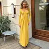 Outono de 2026 Nova Moda Feminina Europeia e Americana Transfronteiriça Cor Sólida Manga Longa Vazado Plissado Sexy Slim-Fit Vestido para Mulheres
