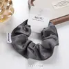 Goma para el pelo de sarga estilo coreano con un toque de alta gama, Accesorio para el pelo de supermercado con código de barras, Banda elástica para coletas