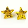 Anillo de piedra suelta de estrella de cinco puntas de circonita Xingyongtai gem five-pointed star zircon bare stone ring wholesale white color artificial CZ Hao stone main stone AAA