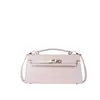 Bolso Kelly de Mano con Patrón de Cocodrilo Vintage para Mujer 2026 Nuevo Modelo Bolso Cuadrado Pequeño Maillard con un Toque de Lujo, Bolso de Hombro y Cruzado