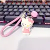Figuras de Juguete Grandes de Moda al por Mayor, Colgantes de Llavero de Anime de Dibujos Animados, Accesorios Lindos de Muñecas de Resina para Niños