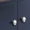 Manija de Acero Inoxidable con Forma de Hongo Hecha a Medida por el Fabricante para Puertas de Gabinete, Manija Redonda Pequeña para Cajón, Manija Metálica de Agujero Único para Puertas de Armario