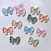 Acessórios de acrílico acessórios diy sapatos flor material artesanal papelaria clipe patch acessórios de palha laço colorido