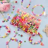 Caixa Acrílica Transfronteiriça com 12 Compartimentos Kit de Materiais para Montagem de Pulseiras DIY Conjunto Completo de Acessórios para Montagem de Pulseiras
