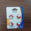 Adecuado para Nintendo Switch Pokeball Joystick Tapas Protectoras, Tapas de Botones para Mango Joycon, Juego de Tapas de Silicona