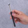 Pincel para cejas con cuchilla del mismo estilo Wang Feifei de Cangzhou, pincel delineador de ojos, pincel corrector, pincel delineador de ojos, pincel corrector con ranuras para lágrimas, pincel corrector de gusano de seda