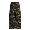 Em Estoque Novo 2025 Calças Urbanas Casuais Camufladas de Perna Reta Calças Casuais Soltas Femininas Venda Direta no Atacado
