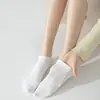 Calcetines Bajos para Mujer para Primavera y Verano, Antideslizantes, Invisibles, Algodón de Cáñamo, Sin Costuras, Antibacterianos, Resistentes a Olores, Absorbentes de Sudor, Corte Bajo, Malla, Calcetines Cortos Invisibles