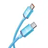 Cable de datos Jingyao Doble Tipo-C 120W Carga Rápida Aplicable a Apple 16 Huawei Notebook Cable de Carga para Coche Transfronterizo
