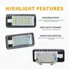 Aplicável a AUDI AUDI A3 S3 A4 S4 A6 C6 A8 S8 Q7 Luz de placa de licença LED luz de placa de licença