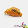 Al por mayor spot pan de durián caliente cono comida simulación pegatinas de mensajes resina creativa imán de refrigerador pegatinas