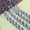 Venda Direta da Fábrica de Contas Soltas de Cristal Super Brilhantes de Trevo de Quatro Folhas Materiais para Miçangas de Pulseira e Colar DIY Feito à Mão Semi-Acabados