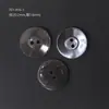 Botones coloridos con textura de concha, accesorios para pulseras, acabado mate, directo del fabricante, envío rápido